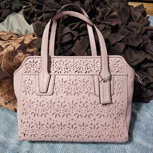 Coach Bette Laser Cute Mini Tote Purse with Crossbody Strap